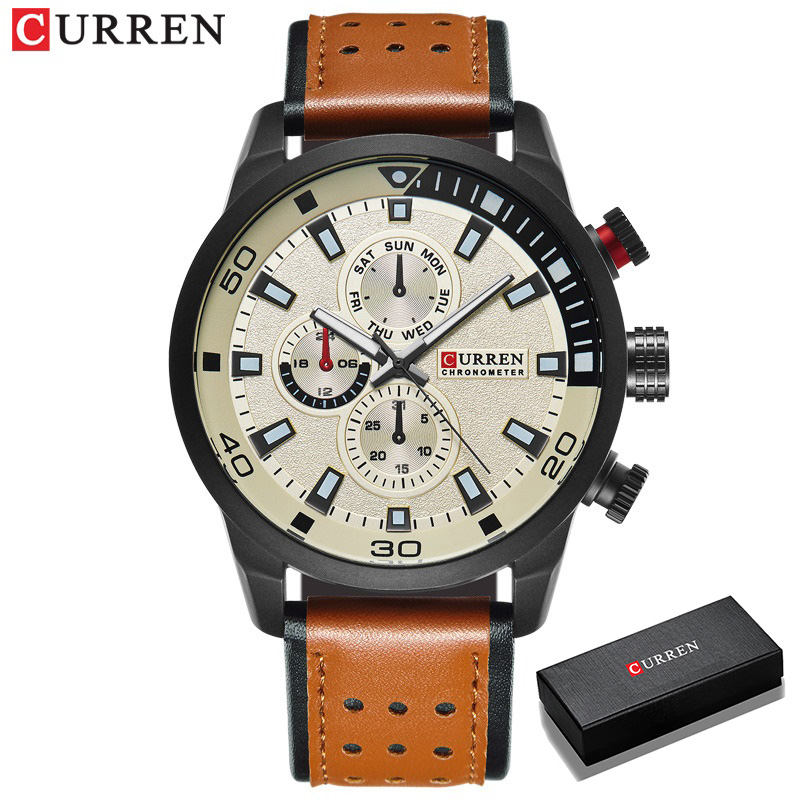 Luxury Watch Maker - 2017 CURREN Moda Orologio Da Uomo