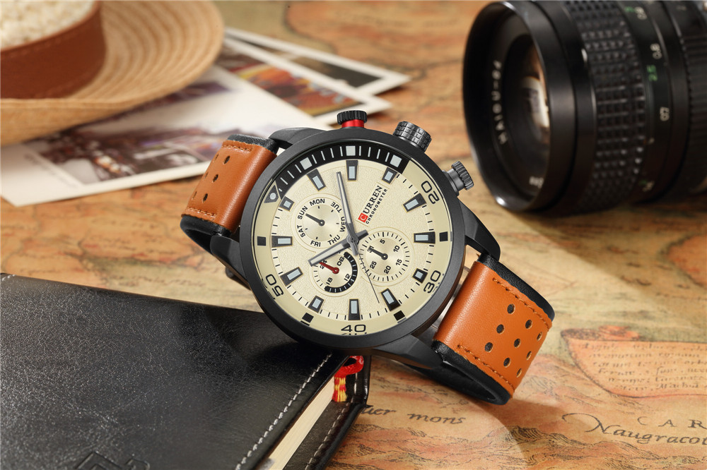 2017 CURREN Moda Orologio Da U - Luxury Watch Maker recensione e prezzo