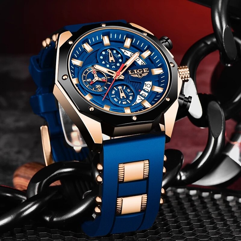 LIGE Moda Uomo Orologi Top Bra - Luxury Watch Maker recensione e prezzo