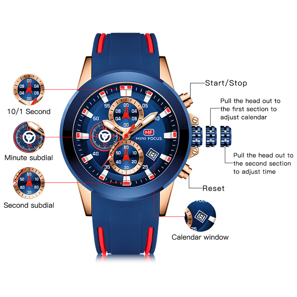 MINI FOCUS orologi da uomo Top - Luxury Watch Maker recensione e prezzo