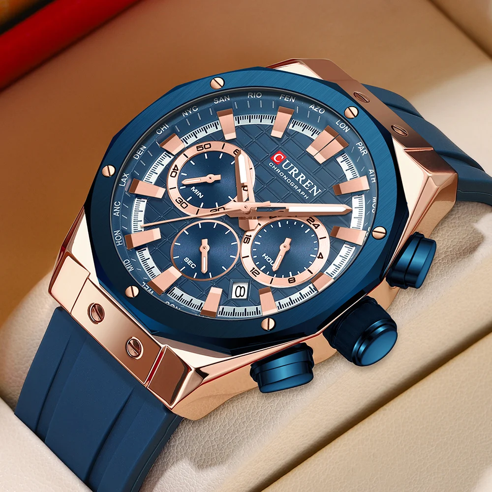 CURREN Luxury Brand cronografo - Luxury Watch Maker recensione e prezzo