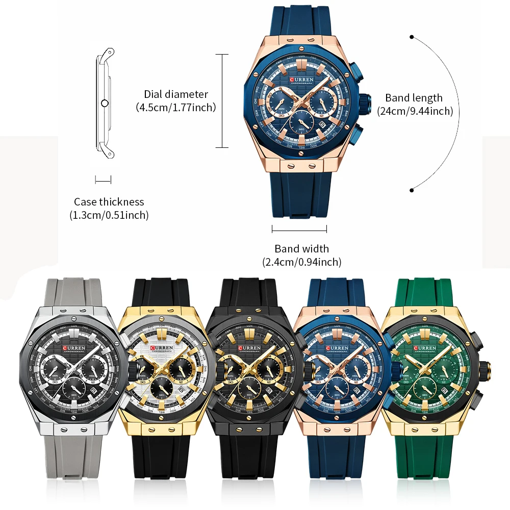 CURREN Luxury Brand cronografo - Luxury Watch Maker recensione e prezzo