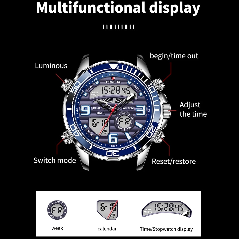 2024 orologi da uomo digitali  - Luxury Watch Maker recensione e prezzo
